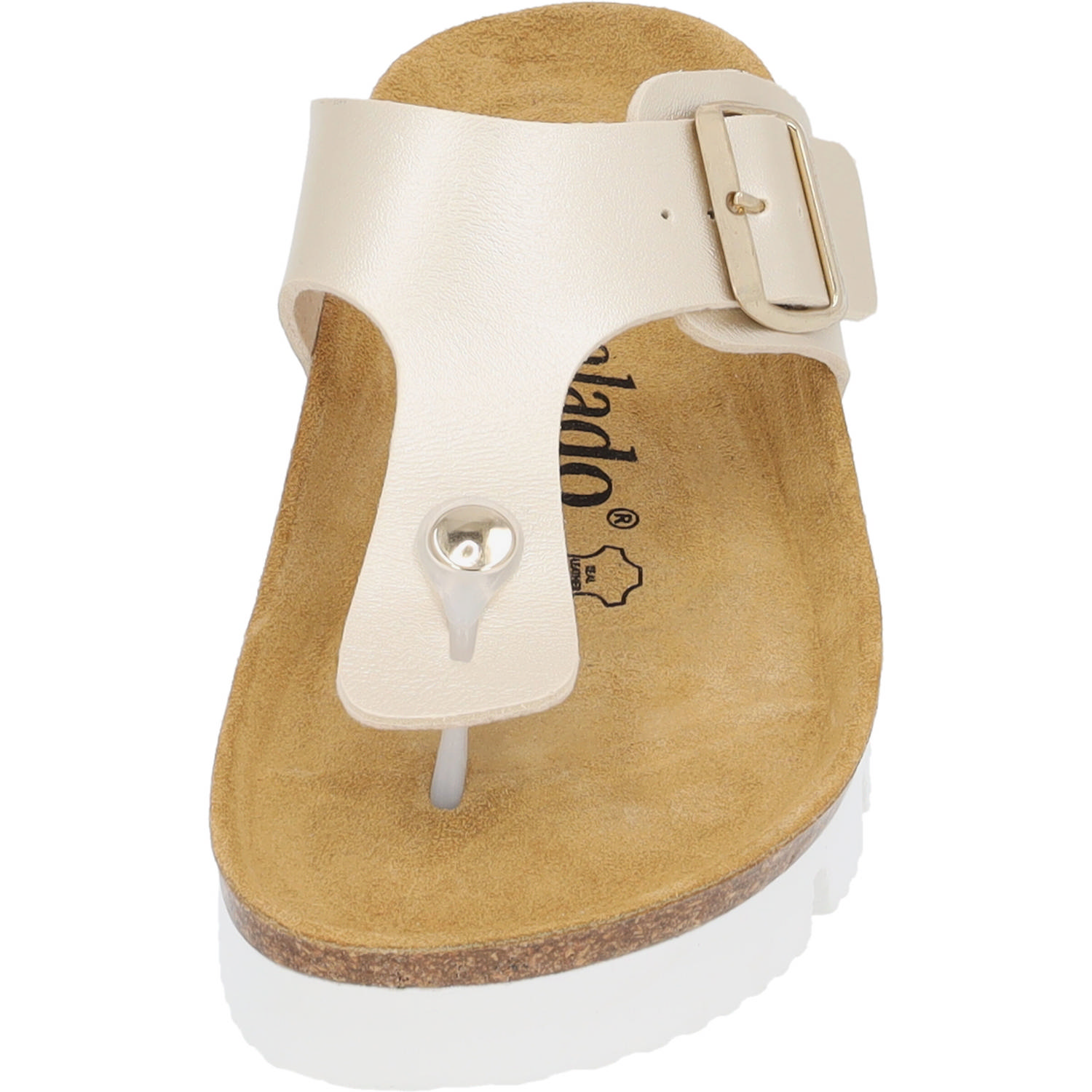 Palado Kos PL Metallic, Zehentrenner, Damen, Gold