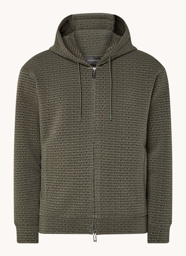 Emporio Armani Hooded sweatshirt with logo print
