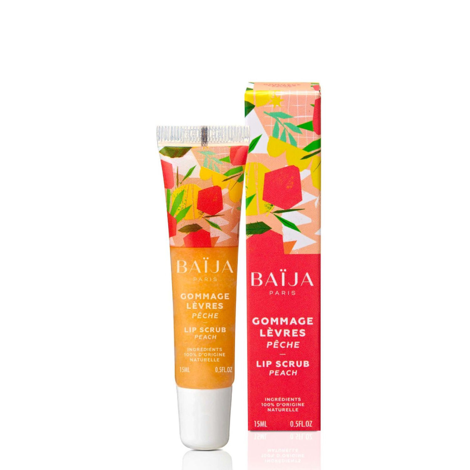 baïja Exfoliant Lèvres Pêche 15 ml