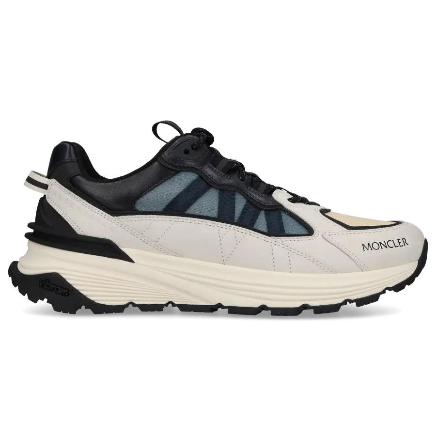 Moncler - Sneaker low LITE RUNNER Mesh - weiß