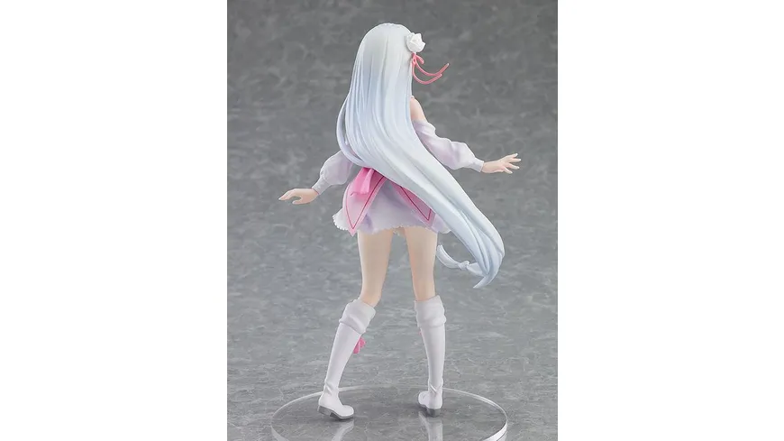 Re: Zero Starting Life in Another World PVC Statue Pop Up Parade Emilia: Memory Snow Ver. 17 cm, Anime Figur