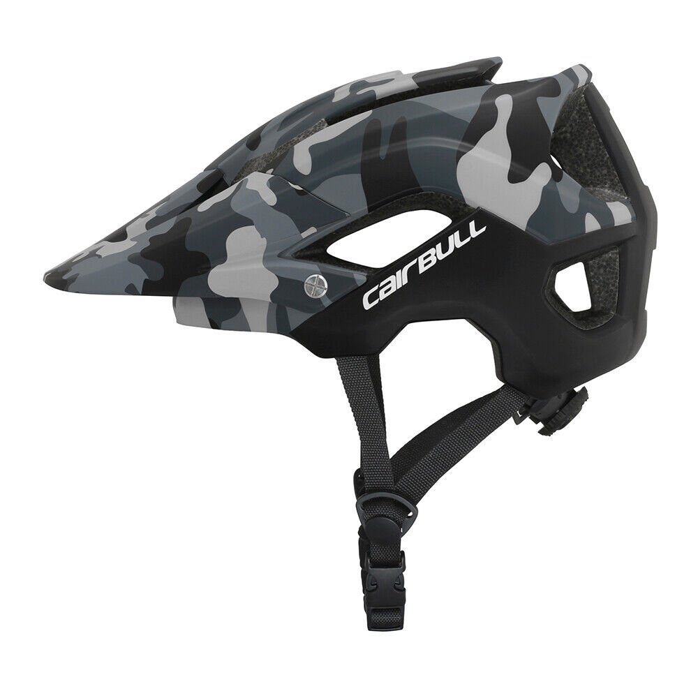 meeteu Fahrradhelm Herren Damen MTB Helm (2 Größen M (54-58cm), L (58-62cm), 3 Farben Mountainbike Helm), Einstellbare Kopfgröße, Abnehmbare Krempe