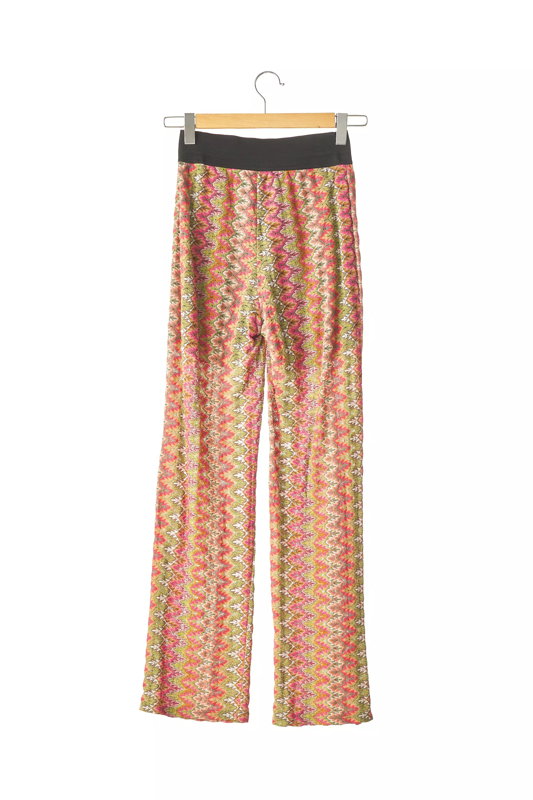 Sans Marque Pantalons Droits Femme couleur rose