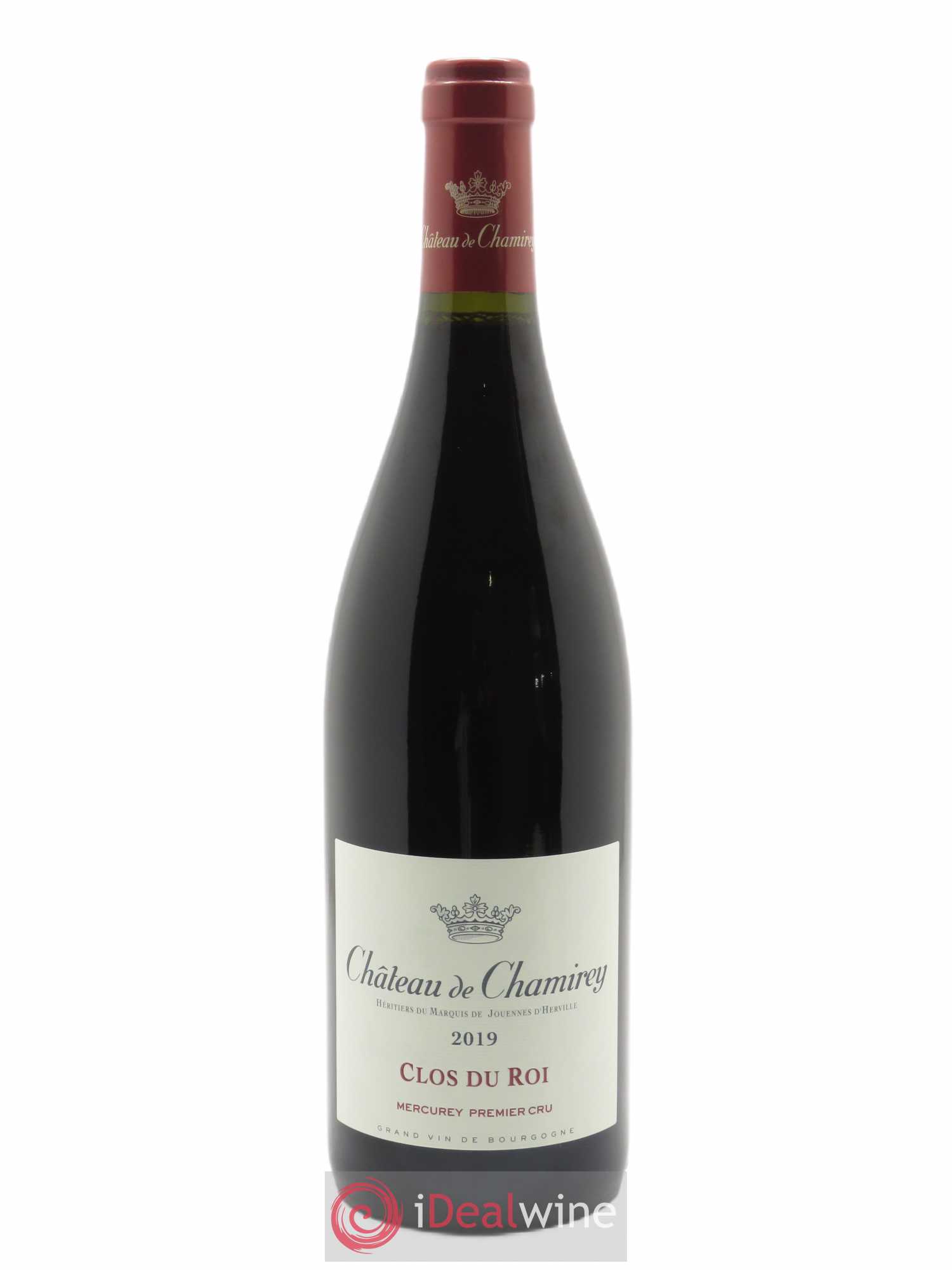 Mercurey 1er Cru Clos du Roi Château de Chamirey  2019 - Lot de 1 Bouteille