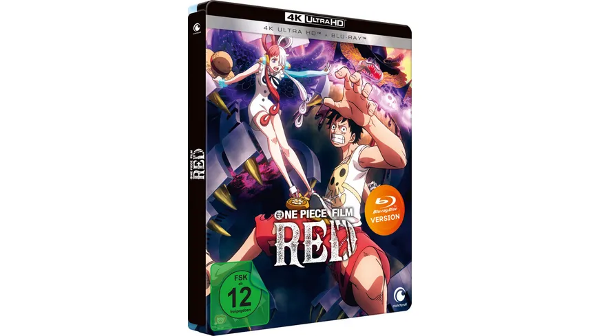 One Piece: Red - 14. Film - 4K Ultra HD + BD Steelbook (2 Disc)