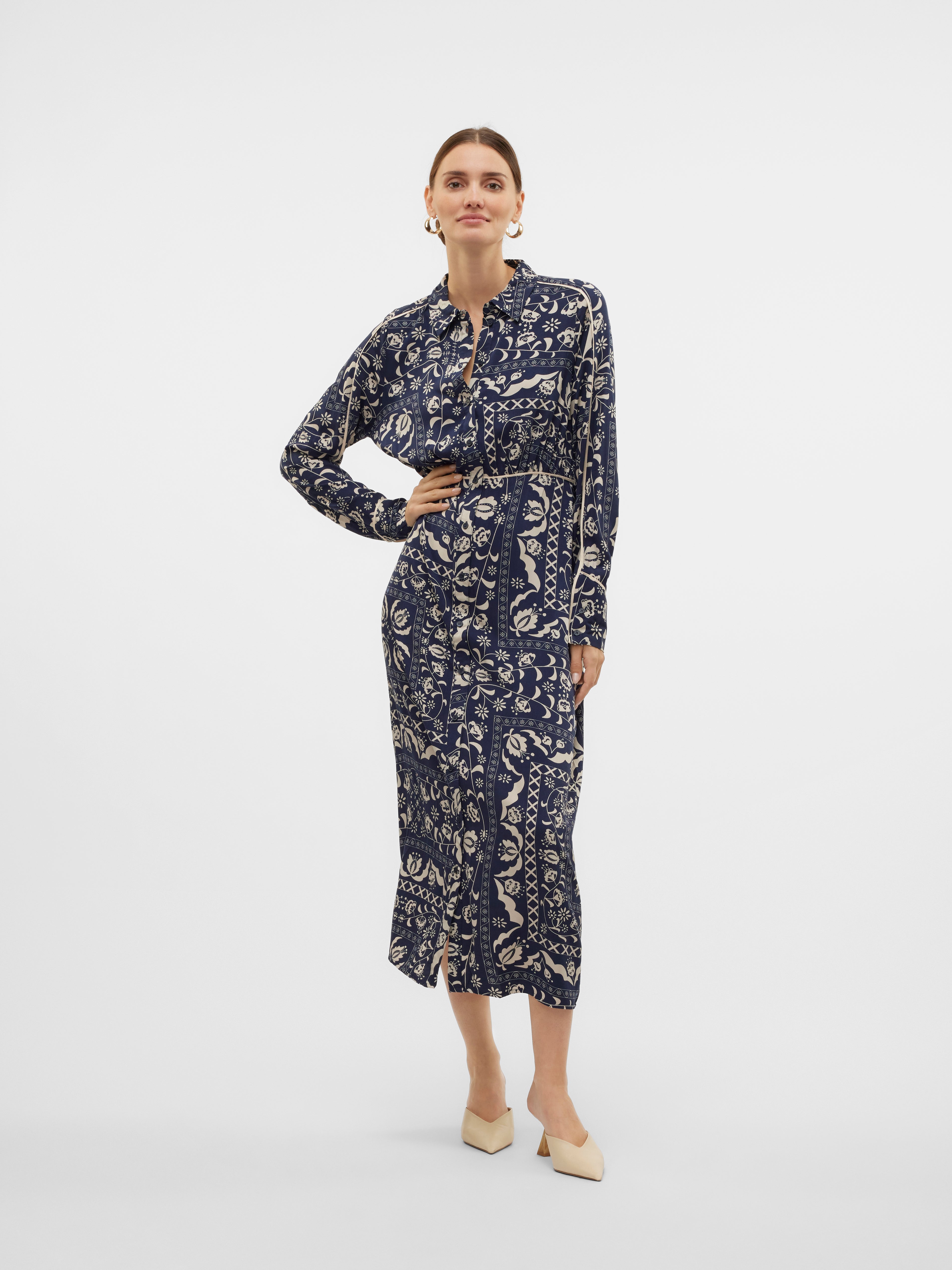 VMGIDDE Langes Kleid