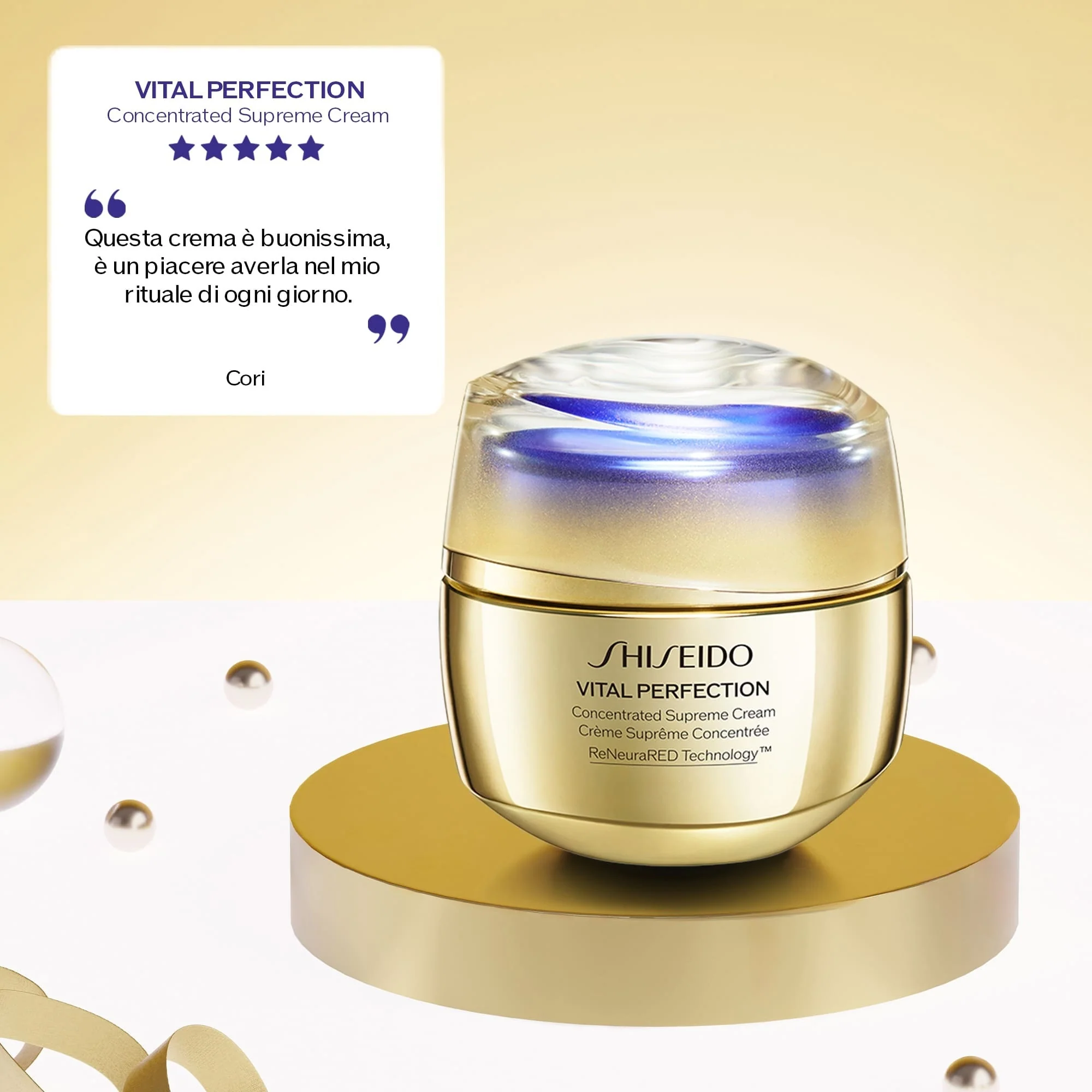 Vital Perfection VPN Supreme praznični set vrećica - Globalni set za tretmane, dnevna krema za lifting