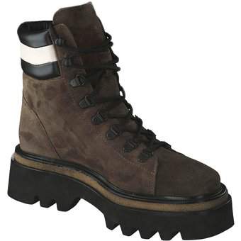 Alpe Woman Schnür Boots in grün