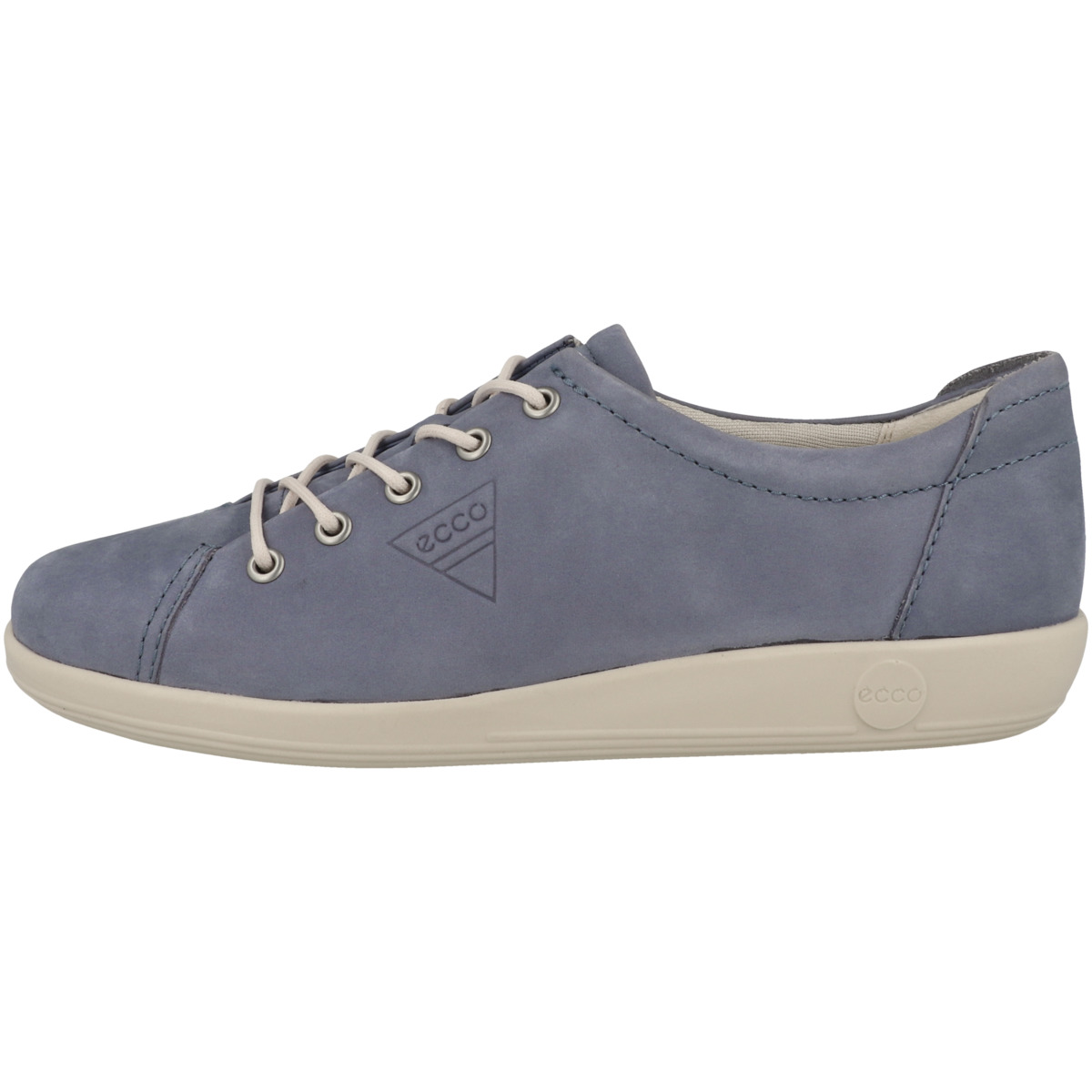 Ecco Soft 2.0 Schnürschuhe blau