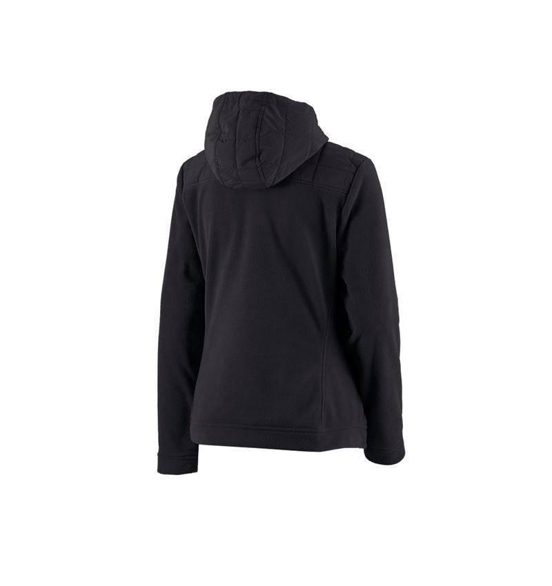 Hybrid Kapuzenfleecejacke e.s.concrete, Damen