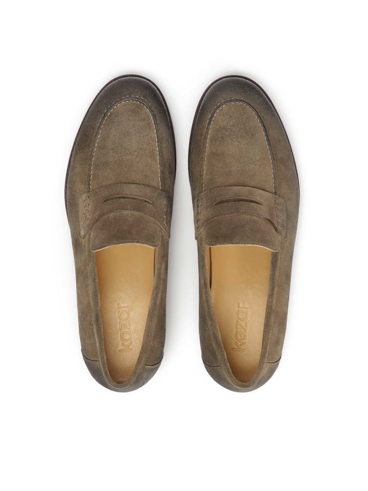 Kazar Mokassins in Khaki günstig kaufen