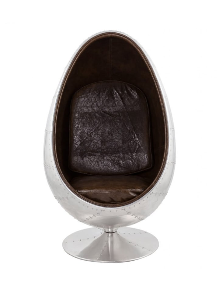 KADIMA DESIGN Aviator Egg Chair PILOT | Flugzeug Cockpit Loungesessel günstig kaufen onesize