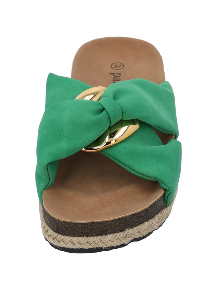palado Pantoletten in Green günstig kaufen
