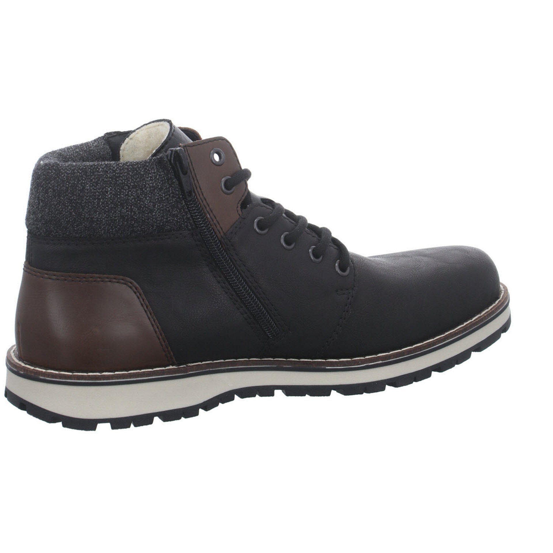 Rieker Boots Glattleder uni Chelseaboots Glattleder