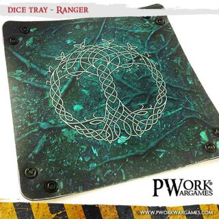 Neoprene Dice Tray: Ranger