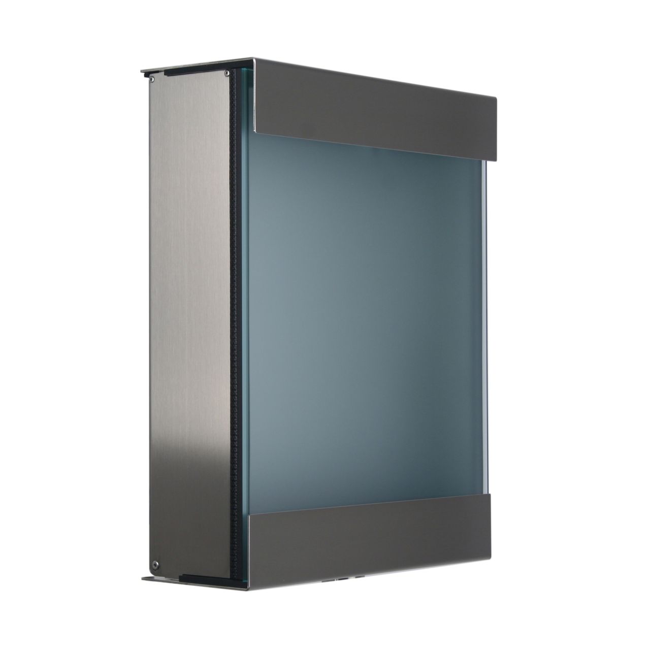 Keilbach Designprodukte Keilbach Briefkasten, Edelstahl, Glasfront