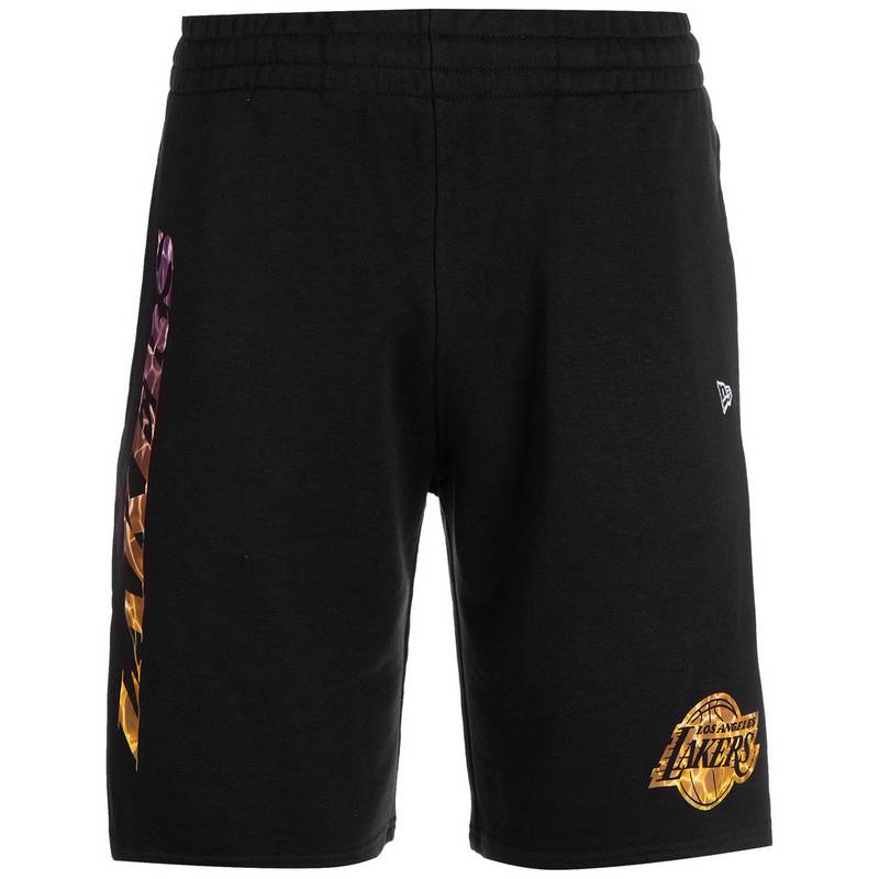 New Era NBA Los Angeles Lakers Color Water Print Basketball-Shorts Herren