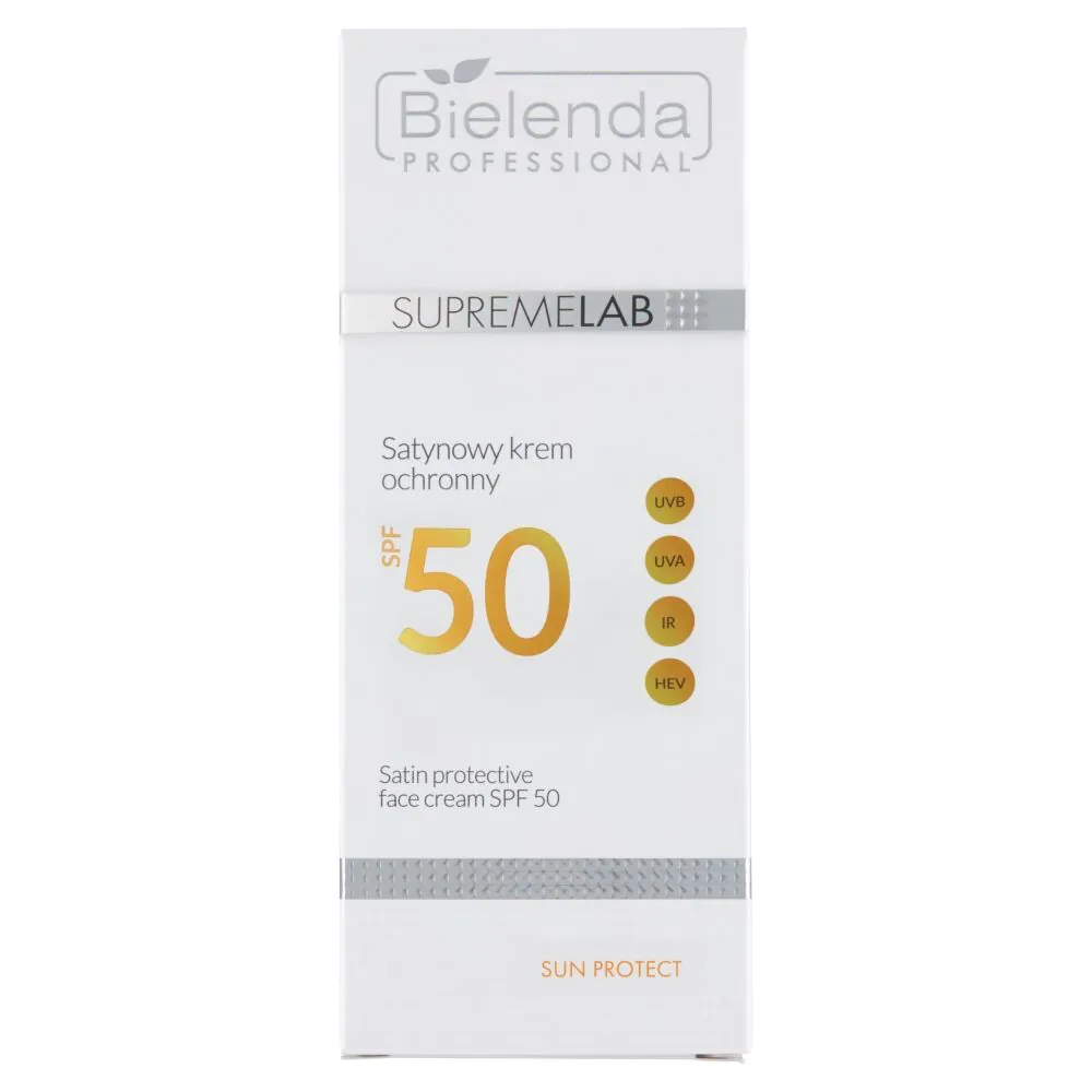 Bielenda Professional Supremelab Satin заштитна крема SPF50