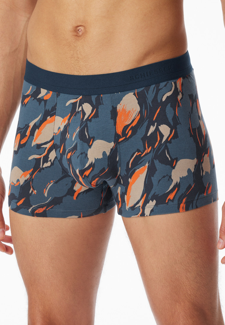 Shorts atlantikblau gemustert - 95/5