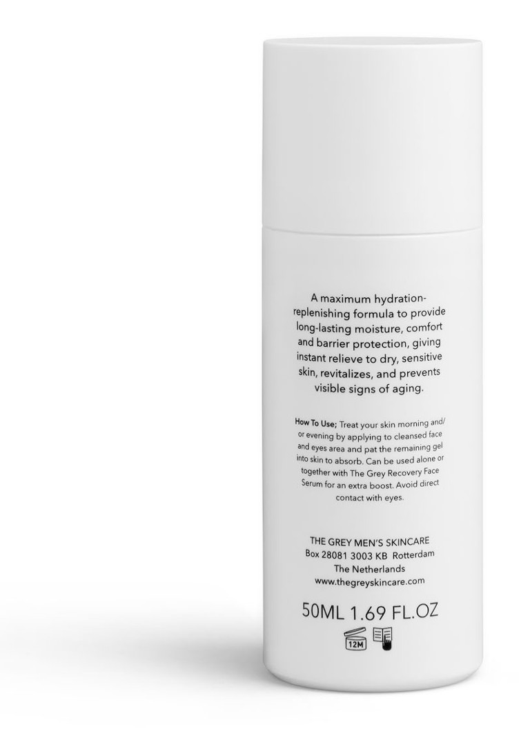 Cremă de față GREY Comfort+ - cremă de zi, de noapte și pentru ochi.