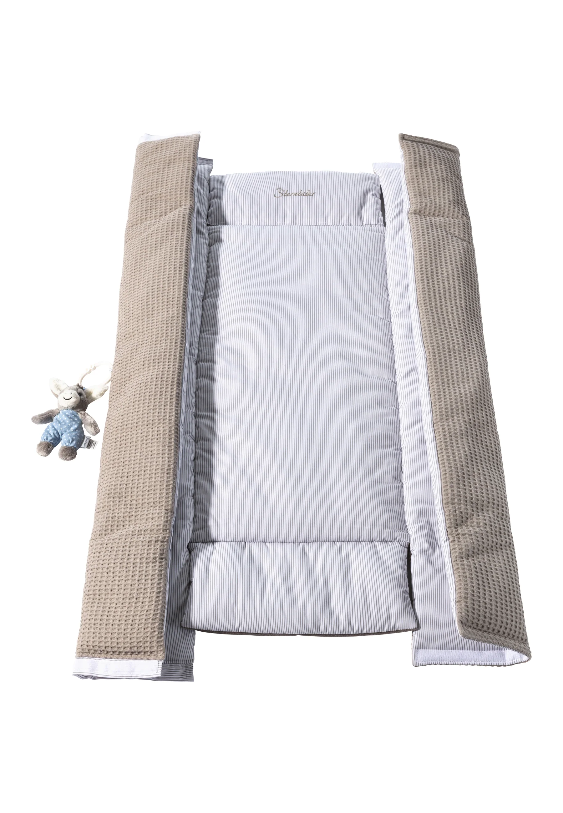 Babynest Esel Emmi in grau