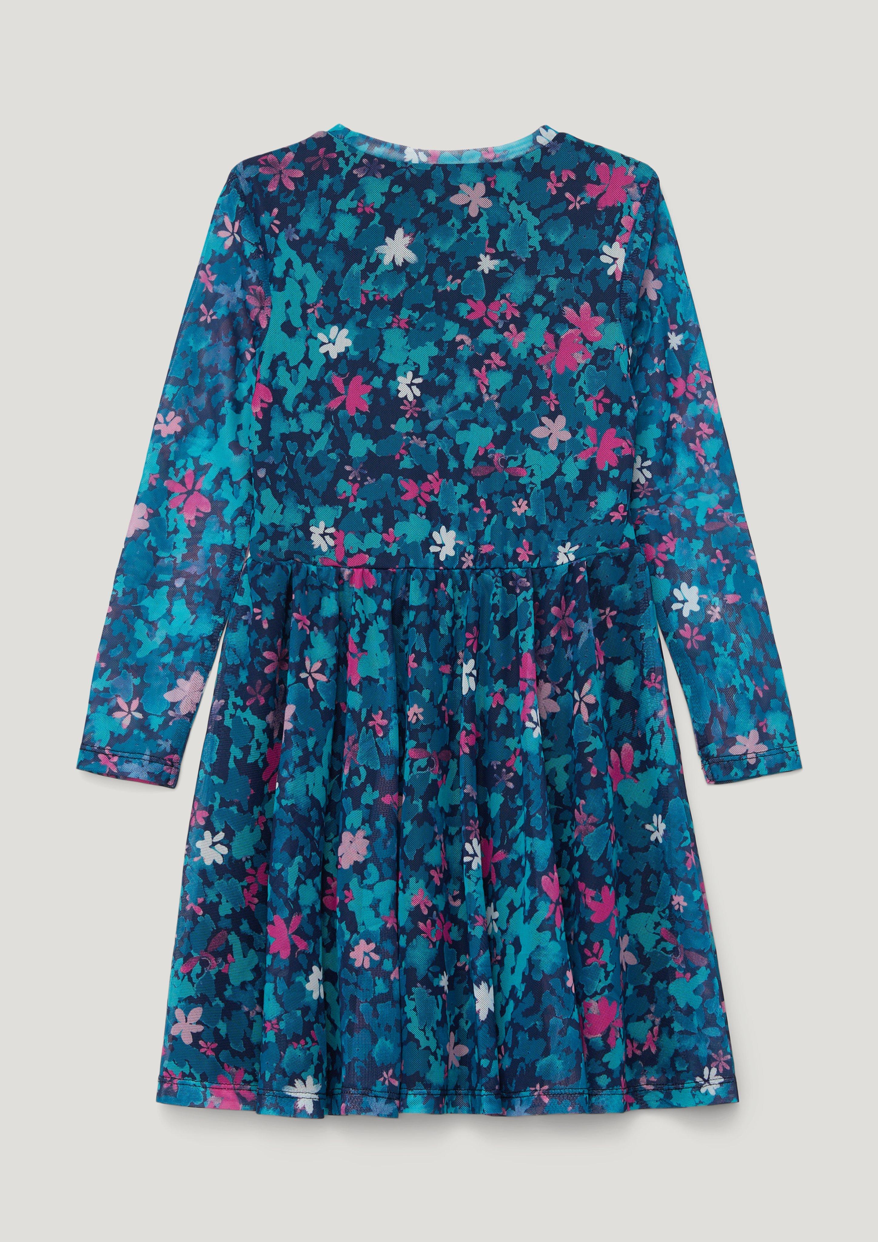 Volantkleid aus Mesh  2133888-59A0