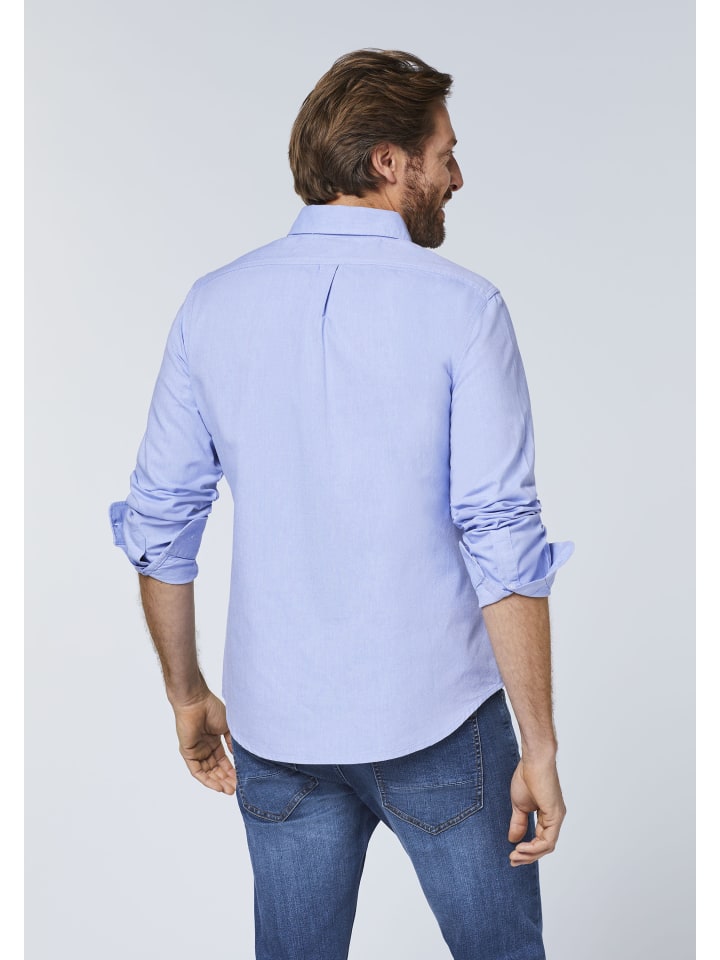 Polo Sylt Hemd in Blau günstig kaufen