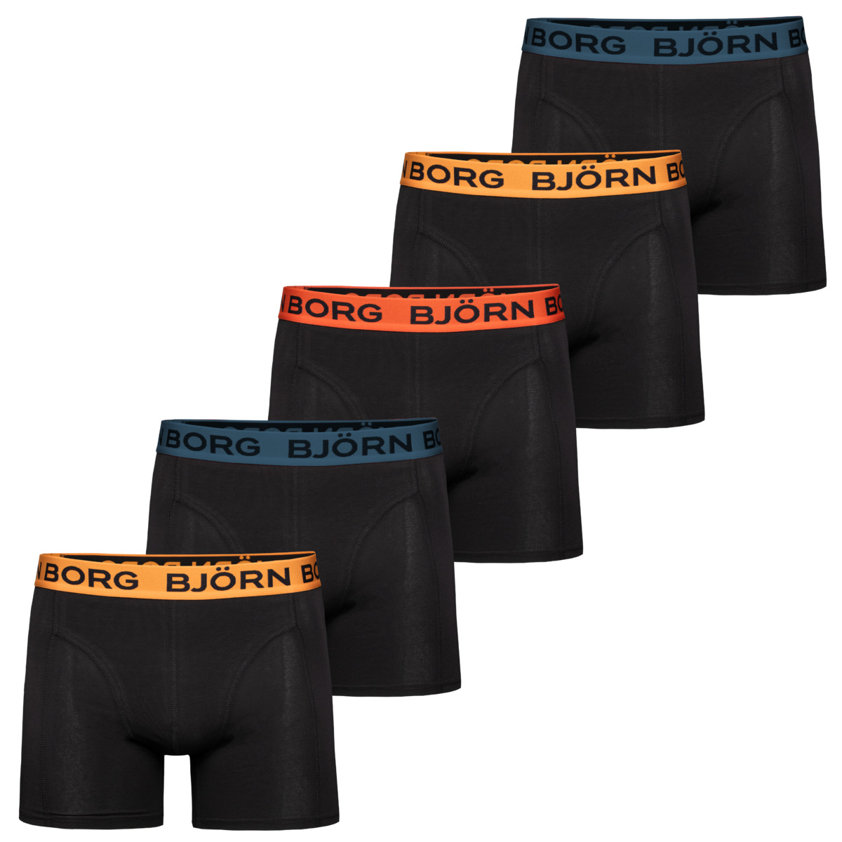 Björn Borg Cotton Stretch Boxer Boxershorts schwarz