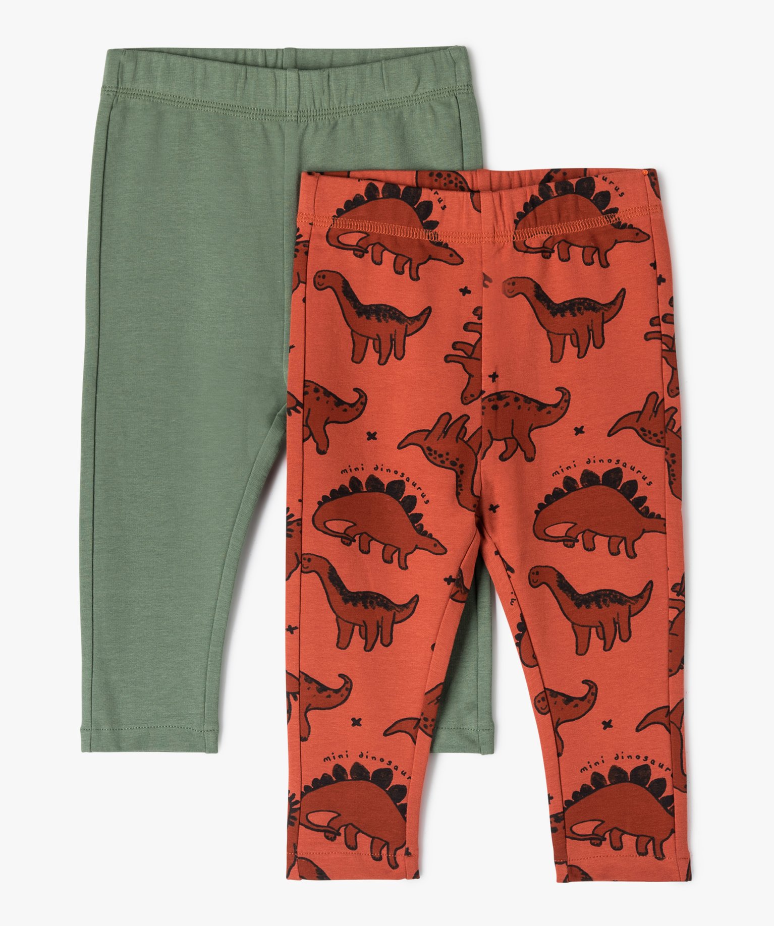 Pantalon bébé Garçon en maille fine (lot de 2) rouge | GEMO