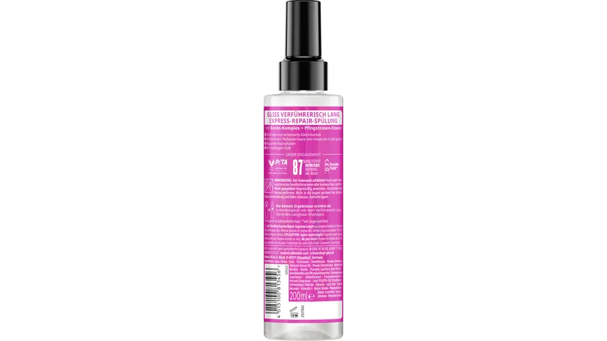 GLISS Express-Repair-Spülung Verführerisch Lang 200 ml 200 ml