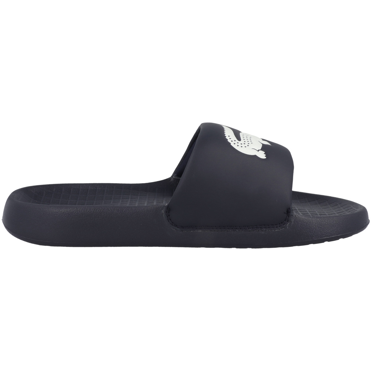Lacoste Serve Slide 1.0 123 1 CMA Badelatschen dunkelblau