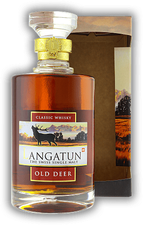 Langatun Old Deer Classic Single Malt Whisky 46% Langatun Old Deer Classic Single Malt Whisky 46% In bester Schweizer Familientradition handwerklich gefertigt. 0,5	 Liter - Vol 46%