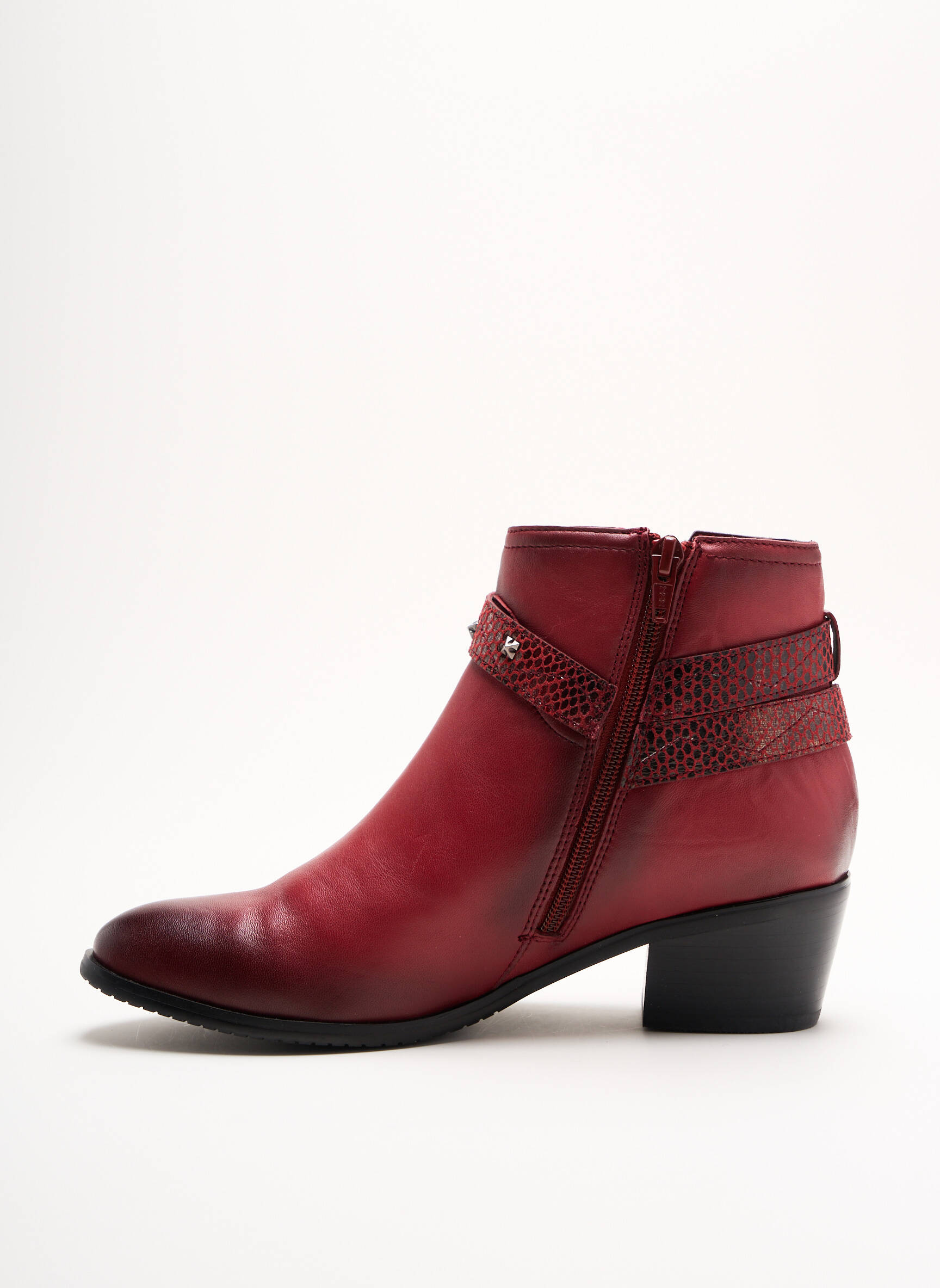 Fugitive By Francesco Rossi Bottines Femme couleur rouge