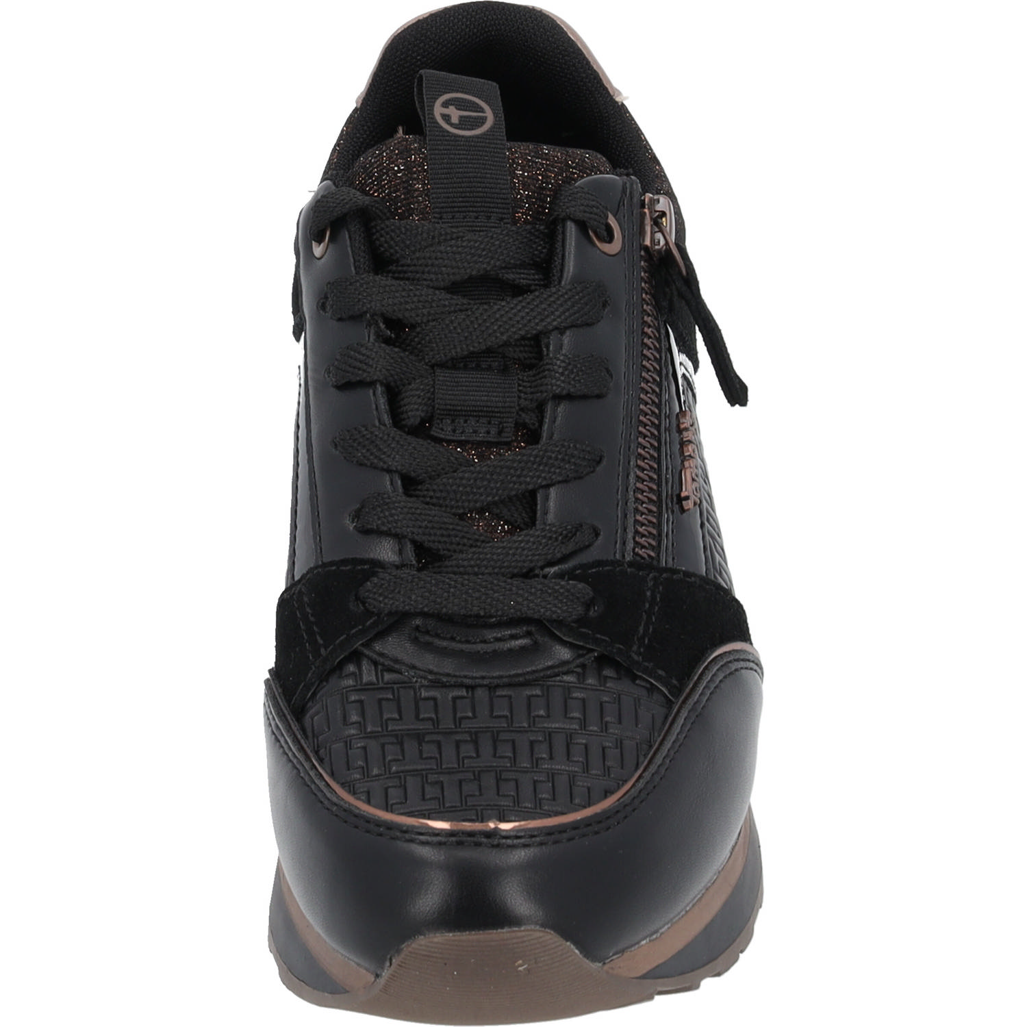 Tamaris 23726-41, Schnürschuhe, Damen, Schwarz