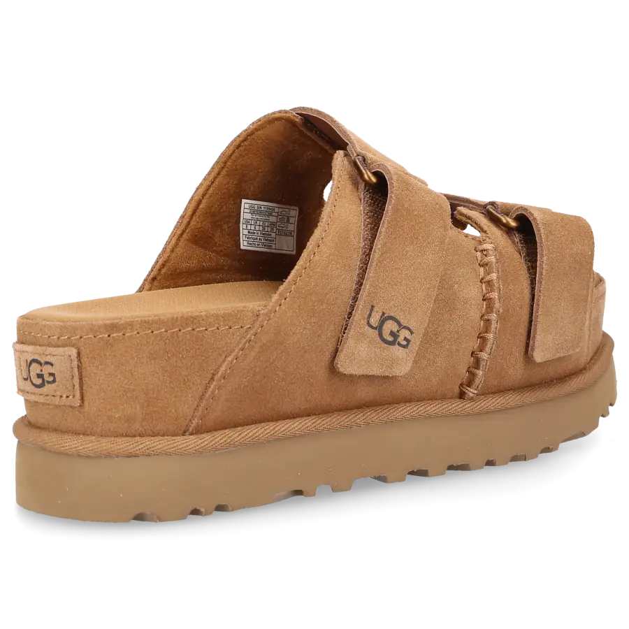 UGG - Sandalen GOLDENSTAR HI Veloursleder - braun