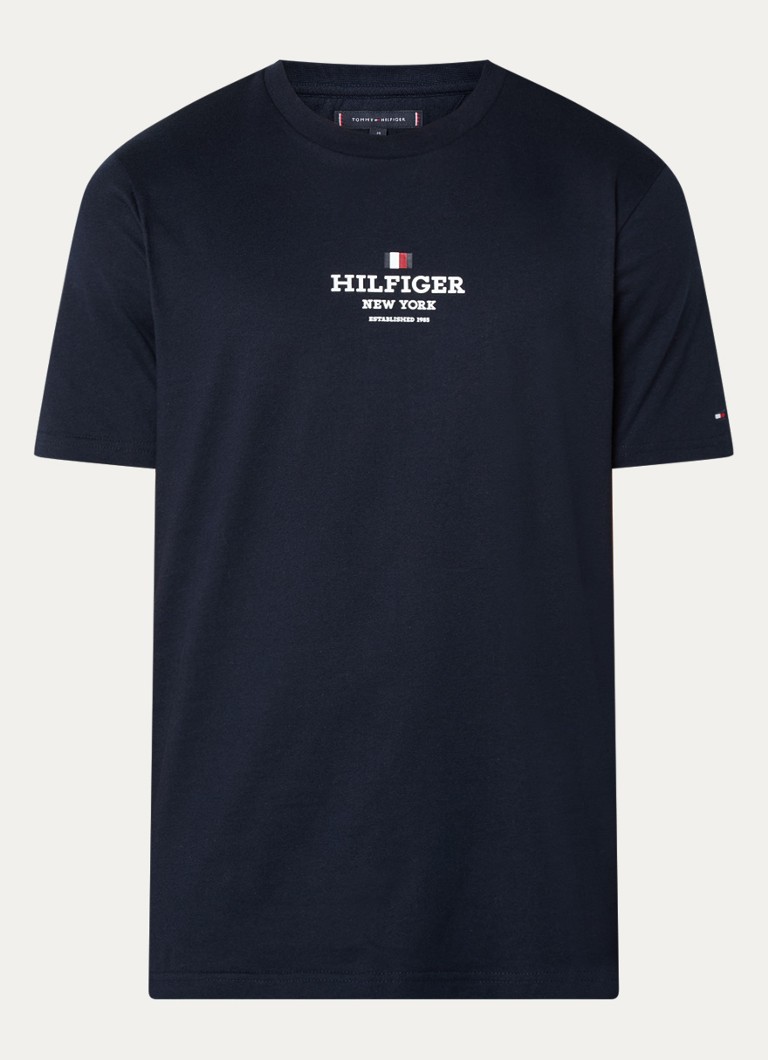 Tricou Tommy Hilfiger cu logo imprimat