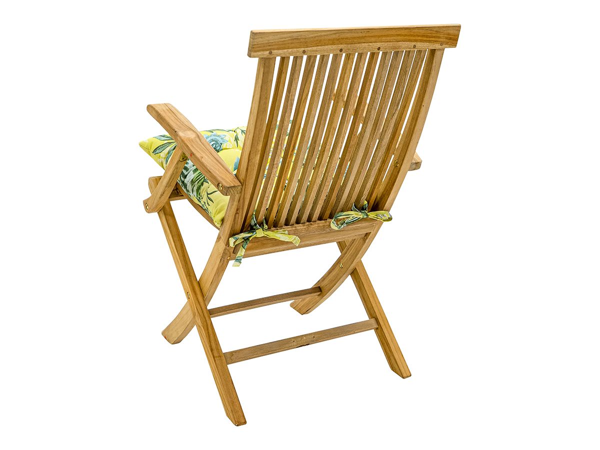 Madison Mauel Pastellgelb 46 x 46 Sitzkissen