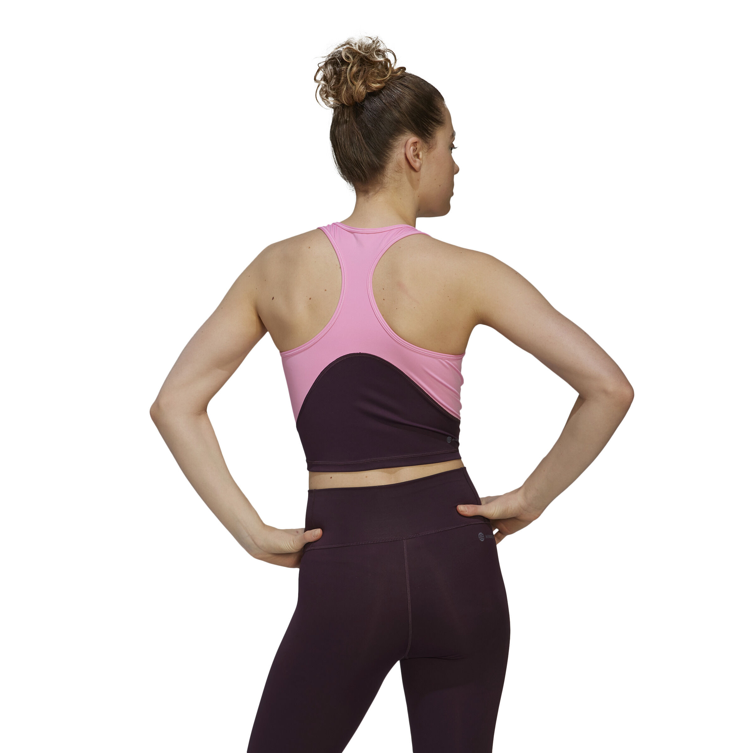 High Intensity Cropped Tank-Top Damen - Pink
