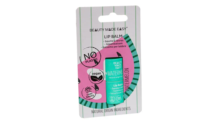 Beauty Made Easy Lippenbalsam Wassermelone