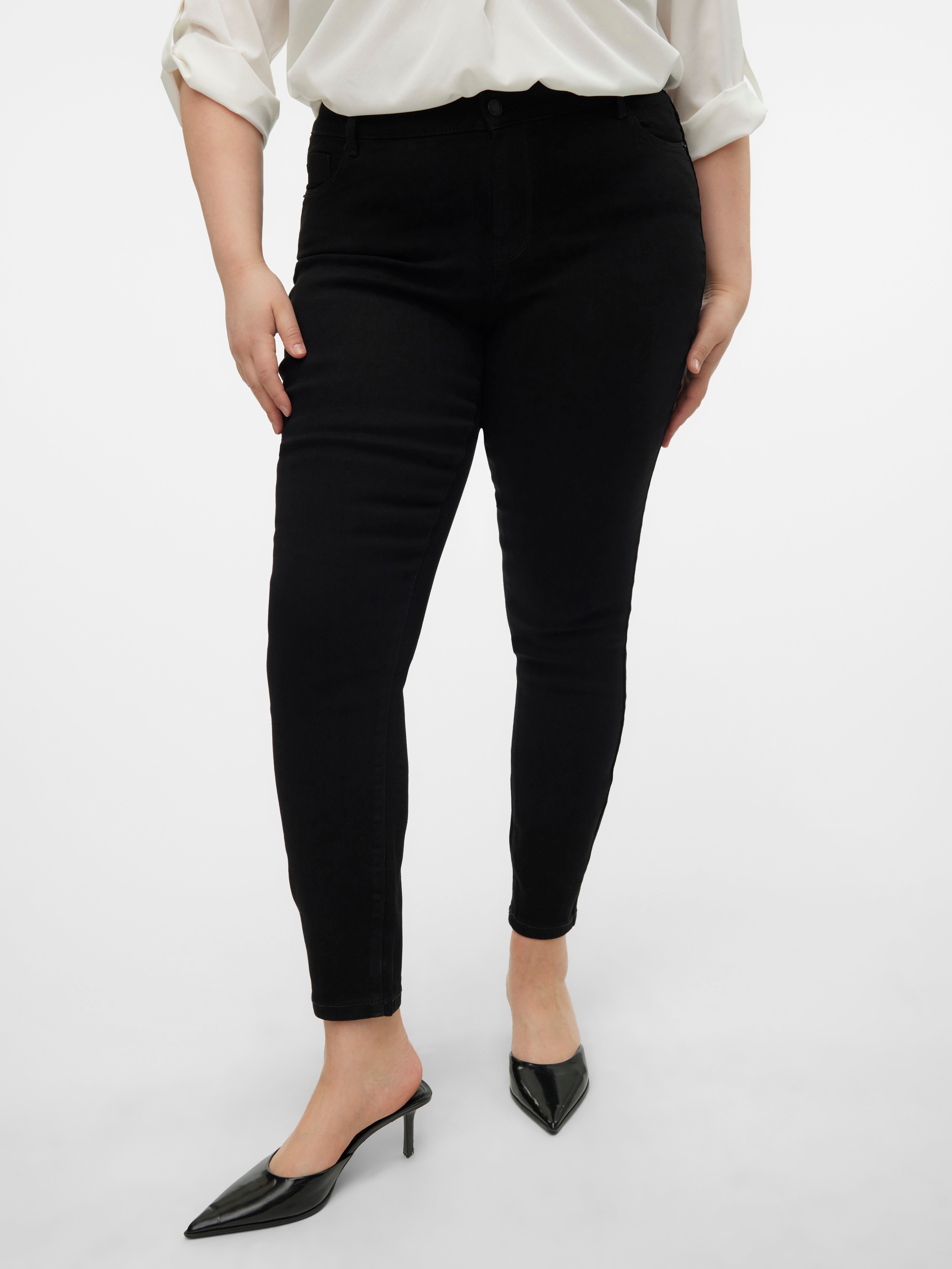 VMCELLY Mid Rise Skinny Fit Jeans