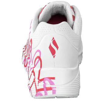 Skechers Uno Spread The Love in weiß