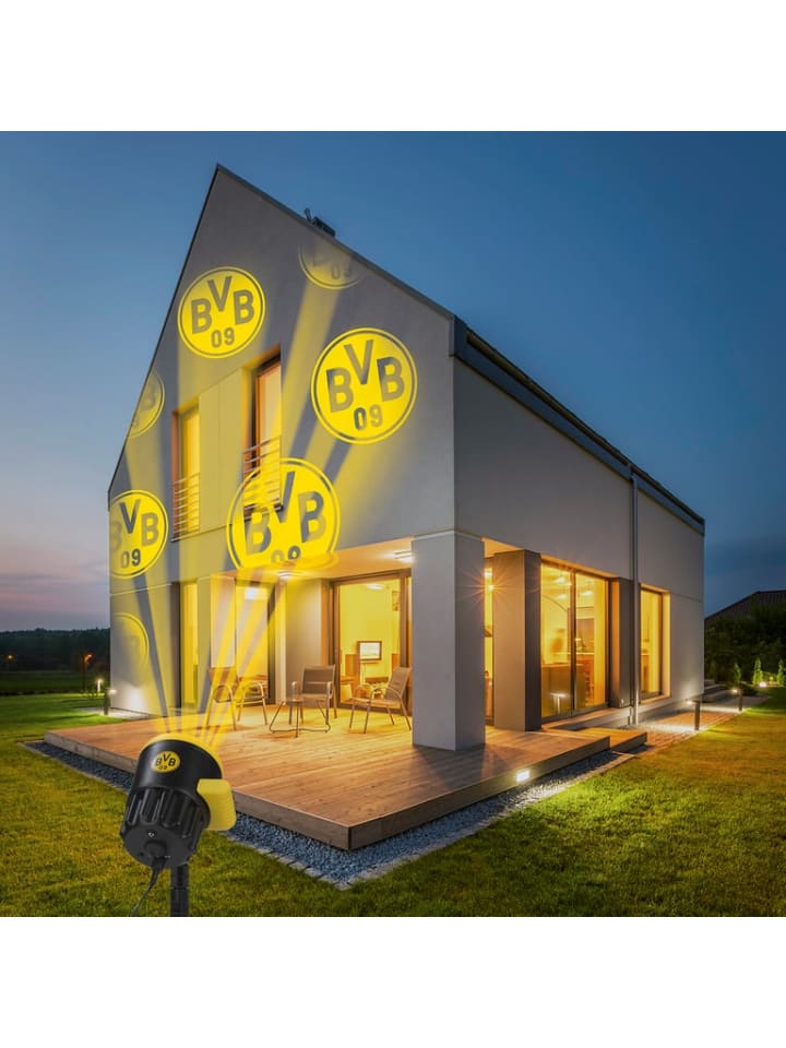 BVB BVB LED-Motivstrahler - Projiziert das BVB-Logo innen & außen günstig kaufen onesize
