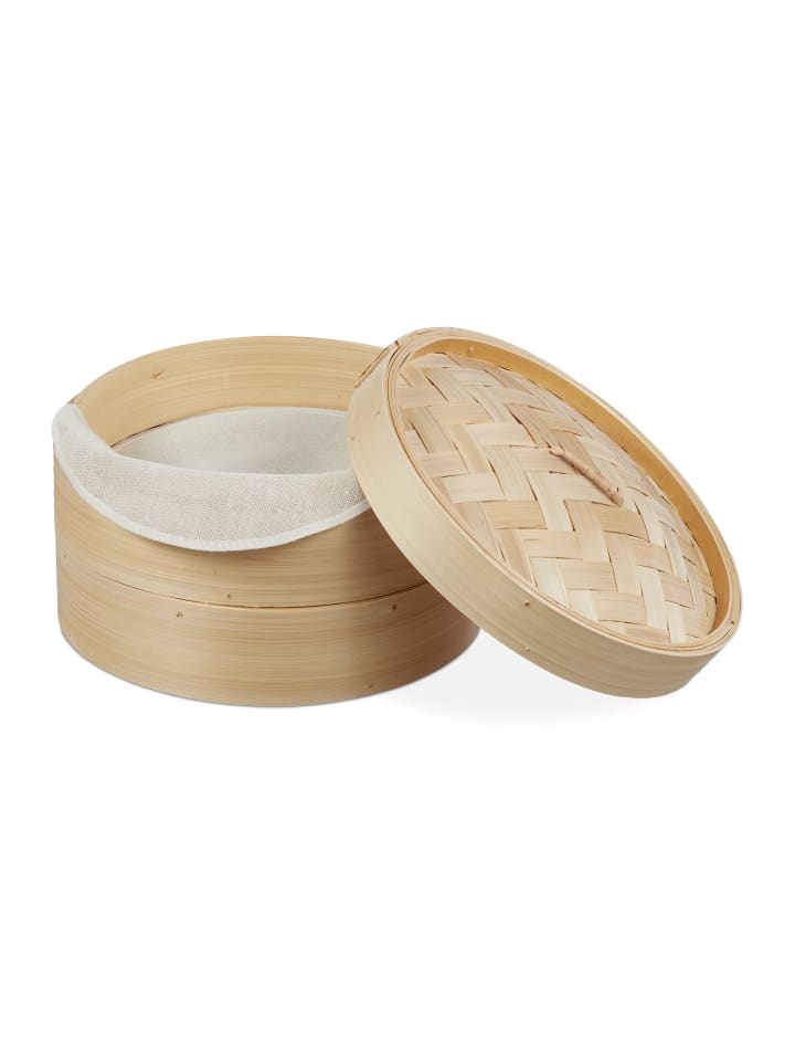 relaxdays Dampfgarer in Natur - Ø 26 cm günstig kaufen onesize