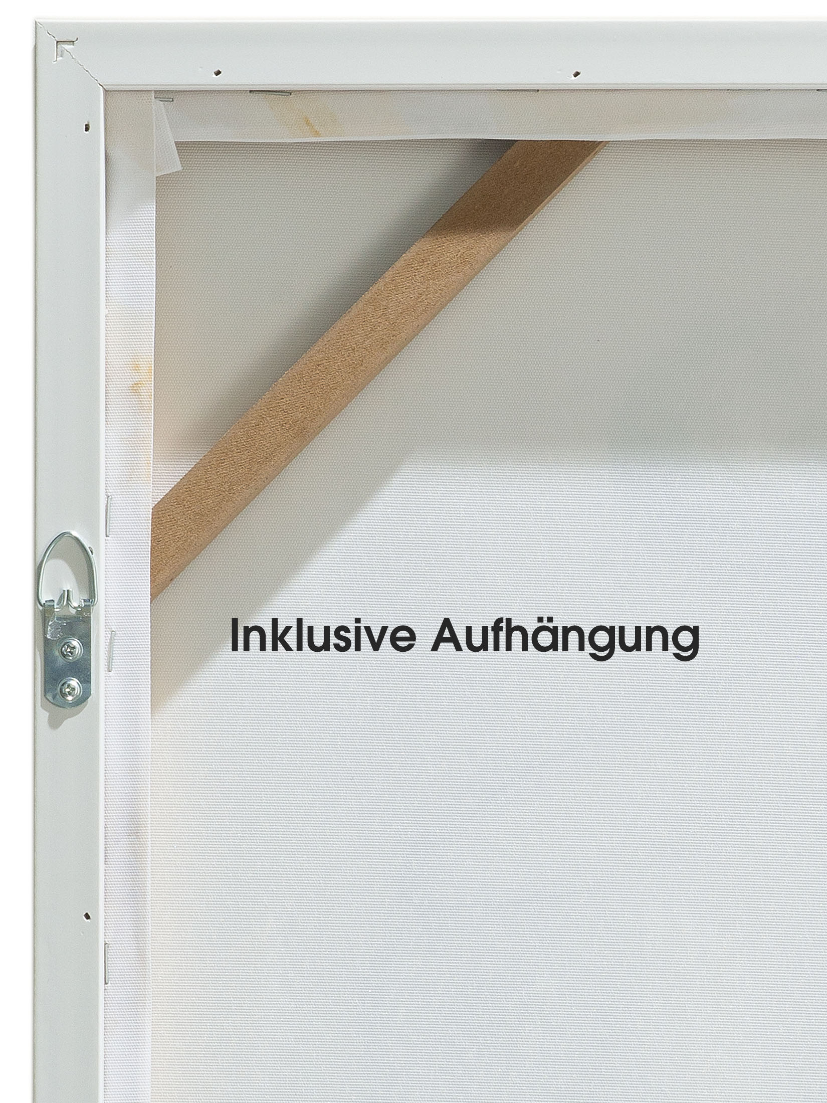 Aktmodell Leinwand-Druck-handbemalt, Graubeige