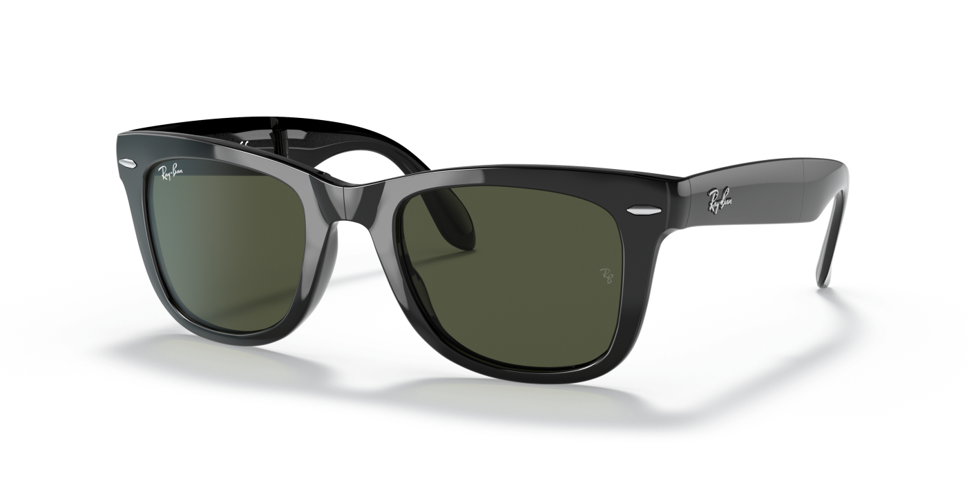 WAYFARER FOLDING CLASSIC - Negru Verde Lustruit
