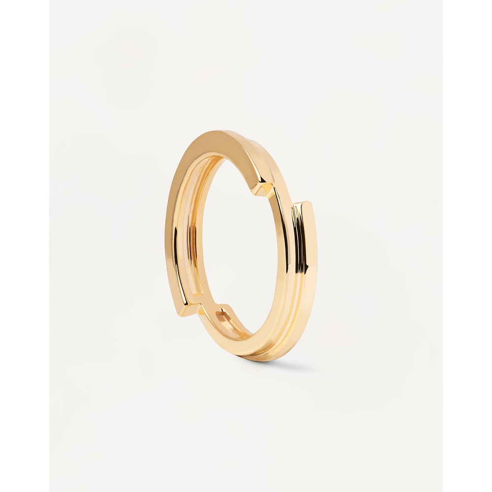 P D Paola Bague pour femme 925 Argent or Bague