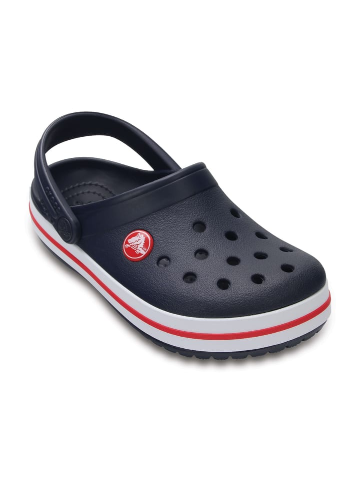 Crocs Clogs Crocband in marineblau/rot günstig kaufen