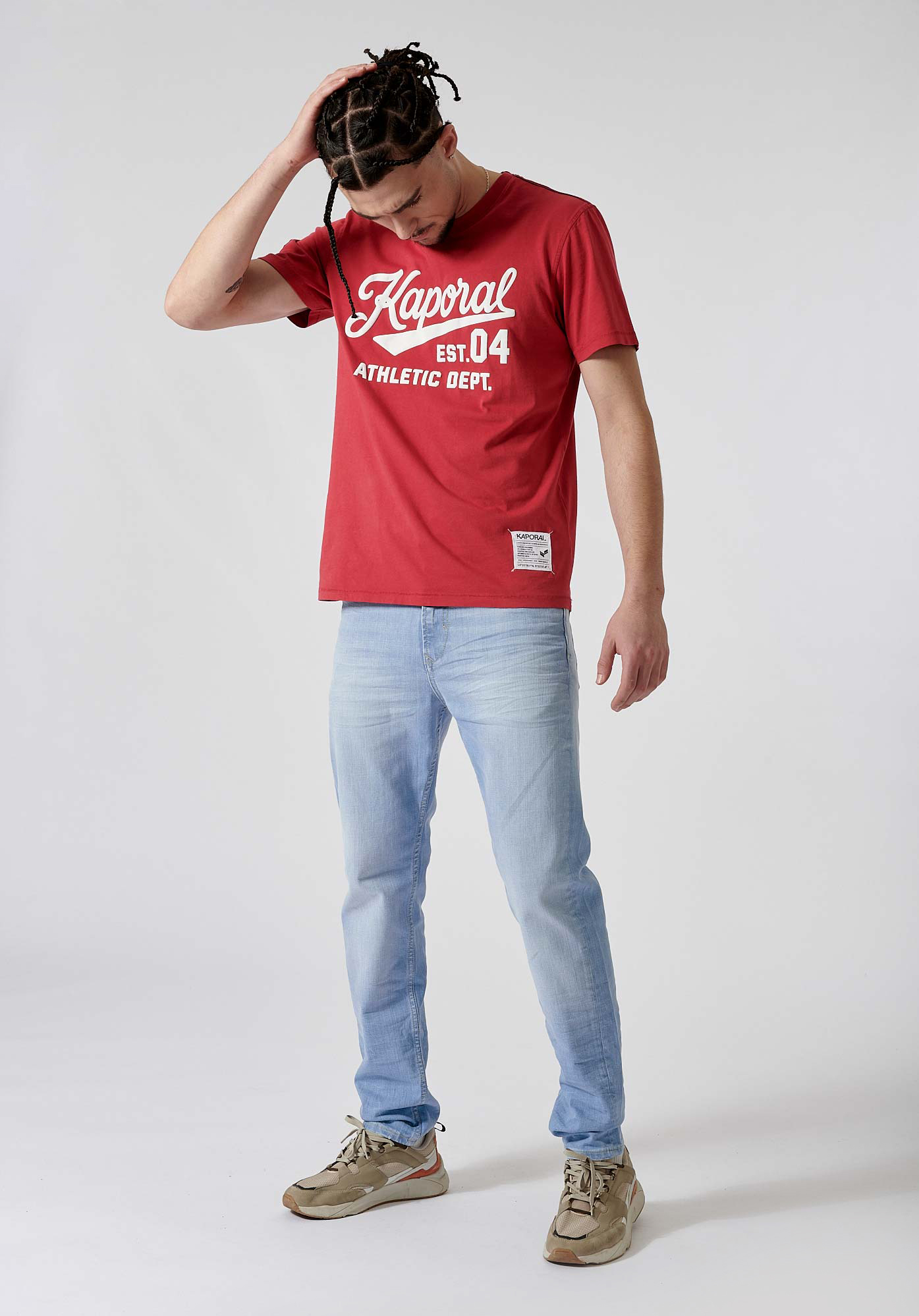 BAREL  T-shirt homme 100% coton