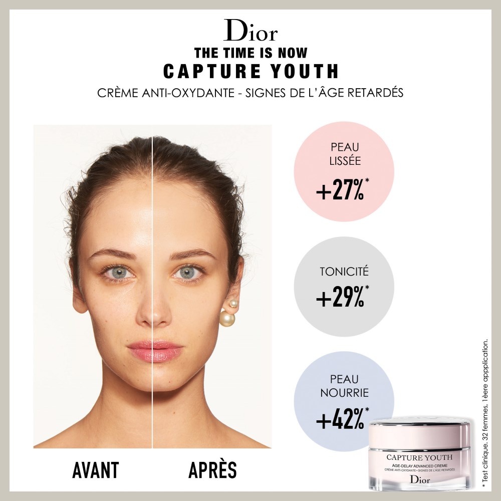 DIOR Capture Youth Crème anti-oxydante - Signes de l'âge re tardés