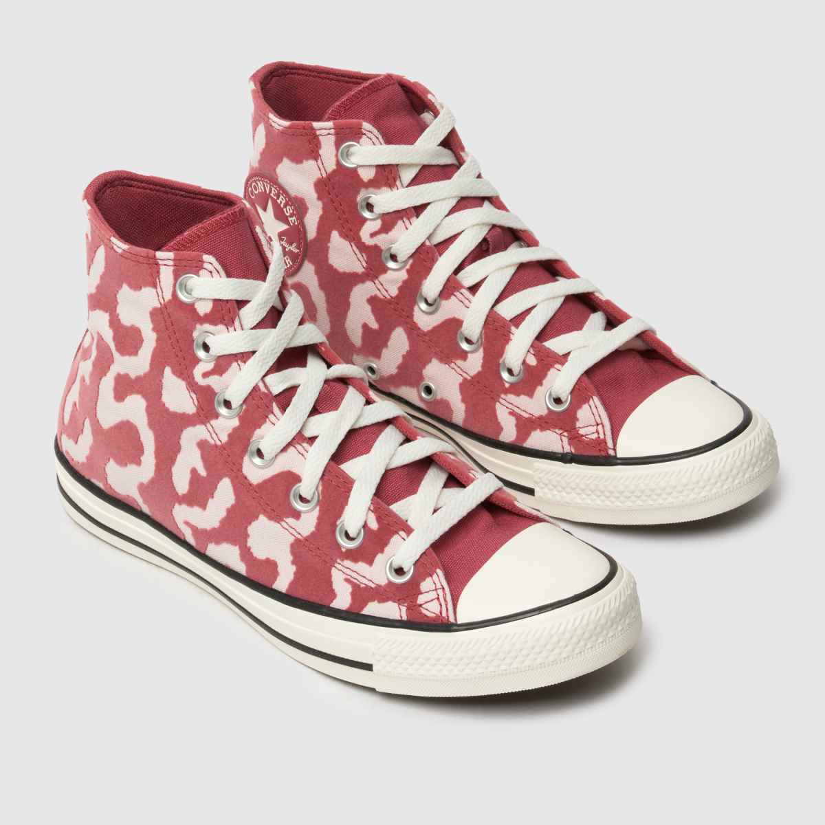Converse All Star Hi leopárdmintás cipők